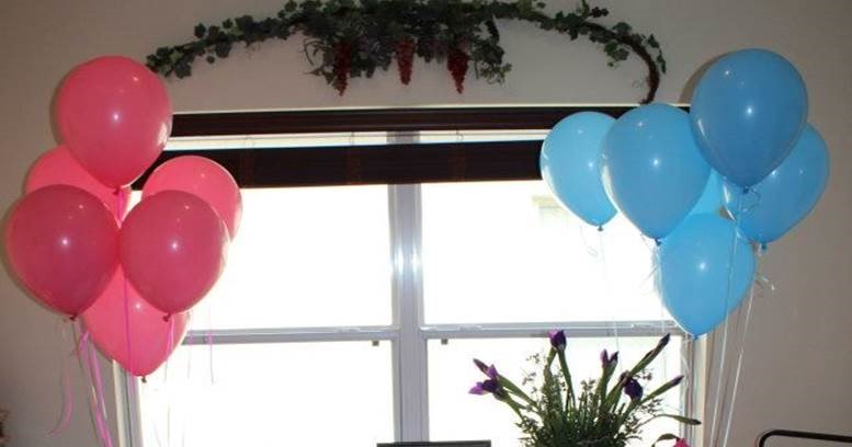 Gender Reveal Baby Balloons