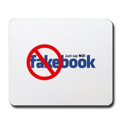 Fakebook Mousepad