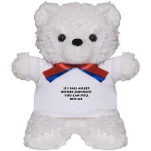 Funny New Year Teddy Bear