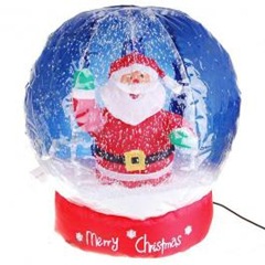 Joy Snowing Christmas Ornament Ball