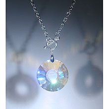 Lila Sun Swarovski crystal pendant