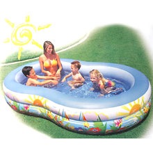 Paradise Lagoon inflatable family Pool