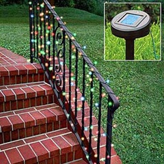 Solar Powered Christmas Lights